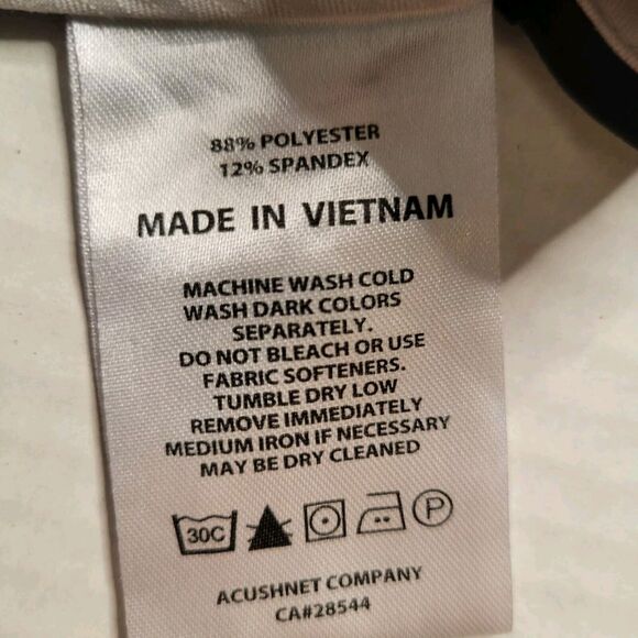 FootJoy golf shorts chino mens black sz 36 preppy athleisure resortwear - Picture 8 of 8